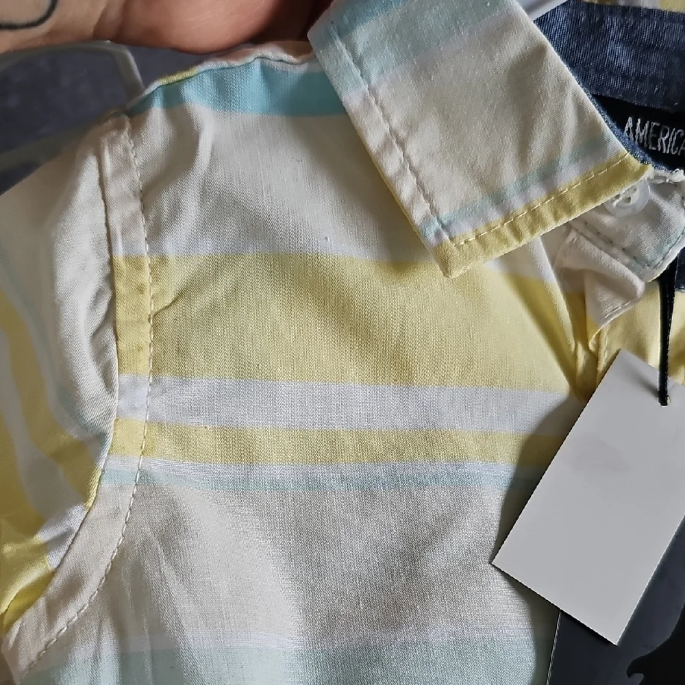 NWT 2 PIECE Pant Set American Hawk Shirt Tan Pants 24 months Boy Joggers Toddler